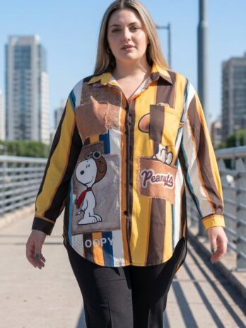 Blusa Snoopy Aviador